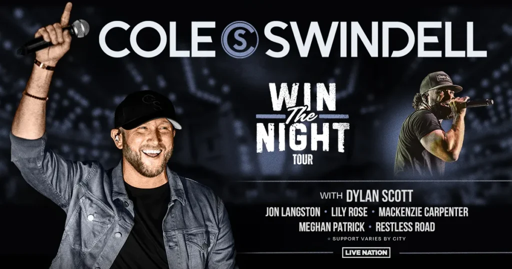 Cole Swindell at Live Oak Bank Pavilion At Riverfront Park